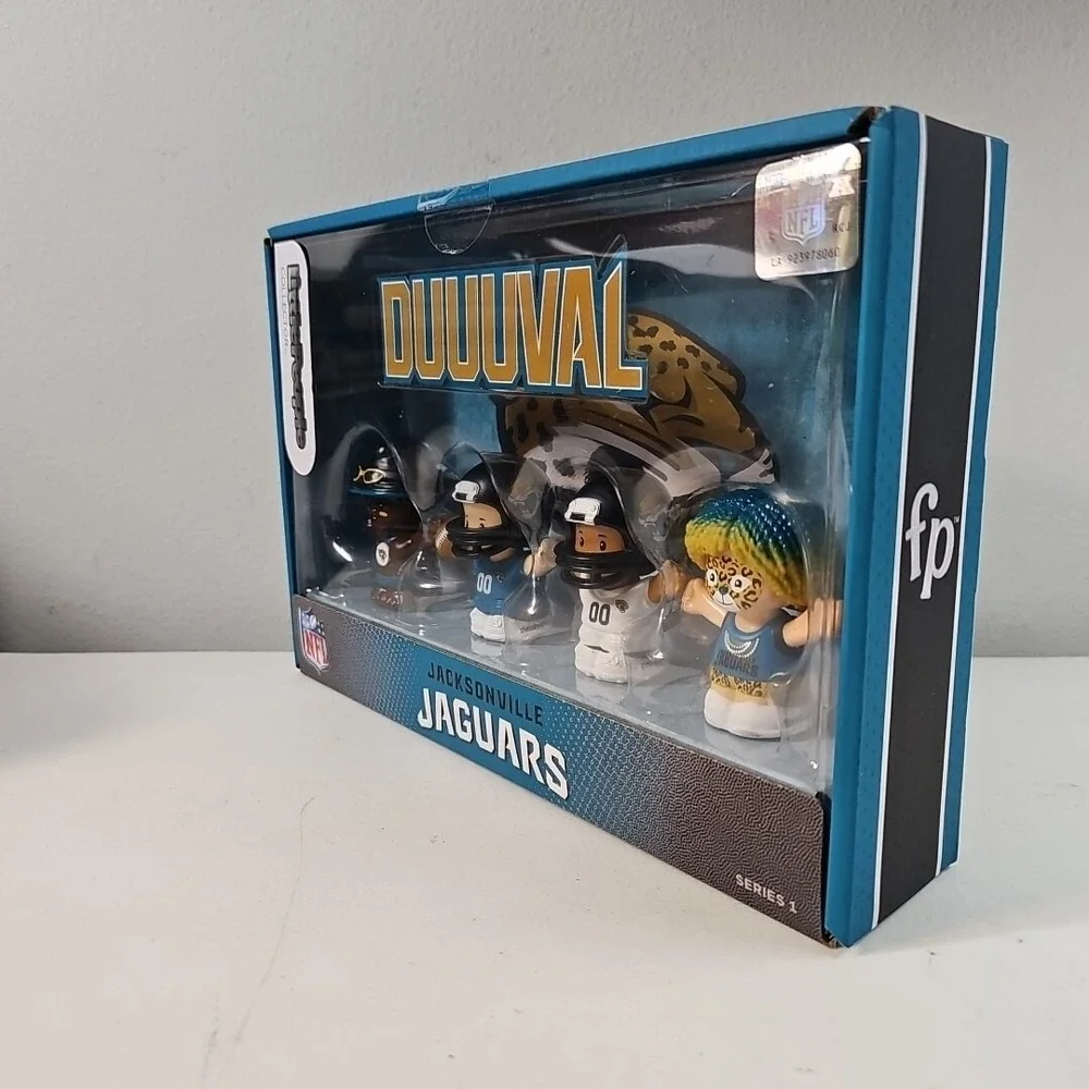 Fisher Price Little People‎ NFL Jacksonville Jaguars 4 Figure Collector Set